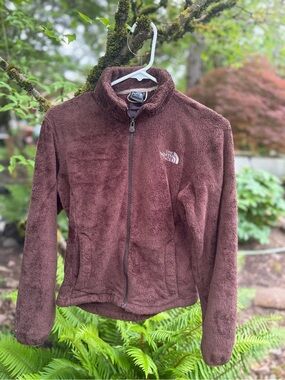 The North Face Women's Dark Brown Teddy Fleece Jacket